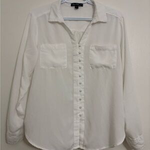 Velvet Heart Cream Blouse